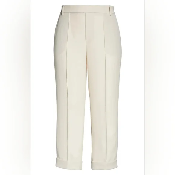 Vince Cuffed Tapered Pull-On Pant in Sandstone Crepe, XS - Picture 5 of 16